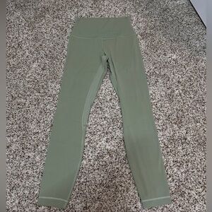 Rosemary green 25” lululemon align leggings